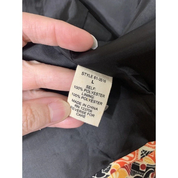 Lavender & Honey 70’s Retro Inspired Open Front Jacket / Blazer Size Large(H12) - Picture 6 of 7